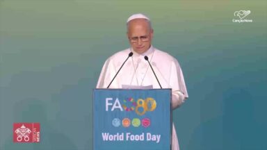 Papa discursa em cerimônia do Dia Mundial da Alimentação