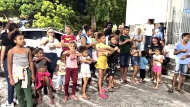Solidariedade transforma Dia das Crianças em festa de fé e alegria