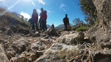 Alunos de jornalismo acompanham equipe do Preservação Ambiental