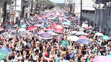 Dia de Nossa Senhora Aparecida em Aracaju atraiu devotos