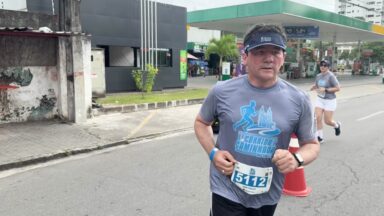 Dom Paulo Jackson participa de corrida em Recife