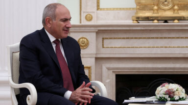 Papa recebe em audiência primeiro-ministro da República da Armênia