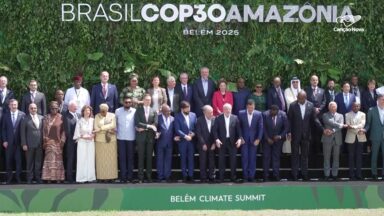 Líderes mundiais se reúnem antes de abertura da COP30