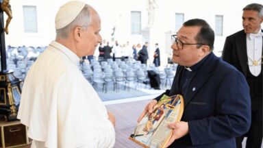 Presidente da Canção Nova se encontra com Leão XIV