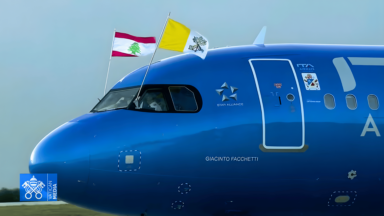 Em viagem ao Líbano, Papa envia telegrama à Turquia e ao Chipre