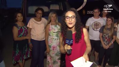 Hosana Brasil: Peregrinos se reúnem no segundo dia na CN