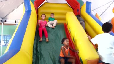 Crianças do DF têm Natal especial com Canção Nova e Instituto