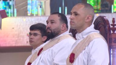 Três novos padres são ordenados na Canção Nova