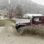 Forte tempestade causa inundações no sul da Califórnia