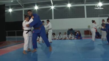 Missionária Canção Nova celebra conquista esportiva com aulão de judô