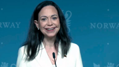 “A paz é um ato de amor”, diz a ganhadora do Prêmio Nobel