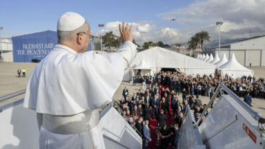 Papa se despede do Líbano e conclui sua primeira viagem apostólica
