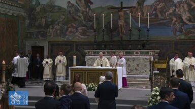 Papa Leão XIV preside missa na Festa do Batismo do Senhor