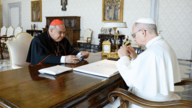 Papa Leão XIV recebe Cardeal Orani Tempesta em audiência