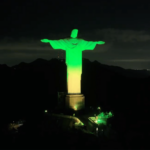Cristo Redentor homenageia 200 anos de relações entre Brasil e Santa Sé