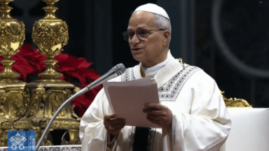 Papa aponta o perdão como caminho para a paz no início de 2026