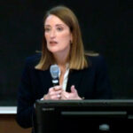 Papa recebe a presidente do Parlamento Europeu, Roberta Metsola