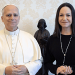Papa recebe vencedora do Nobel da Paz de 2025, María Corina Machado