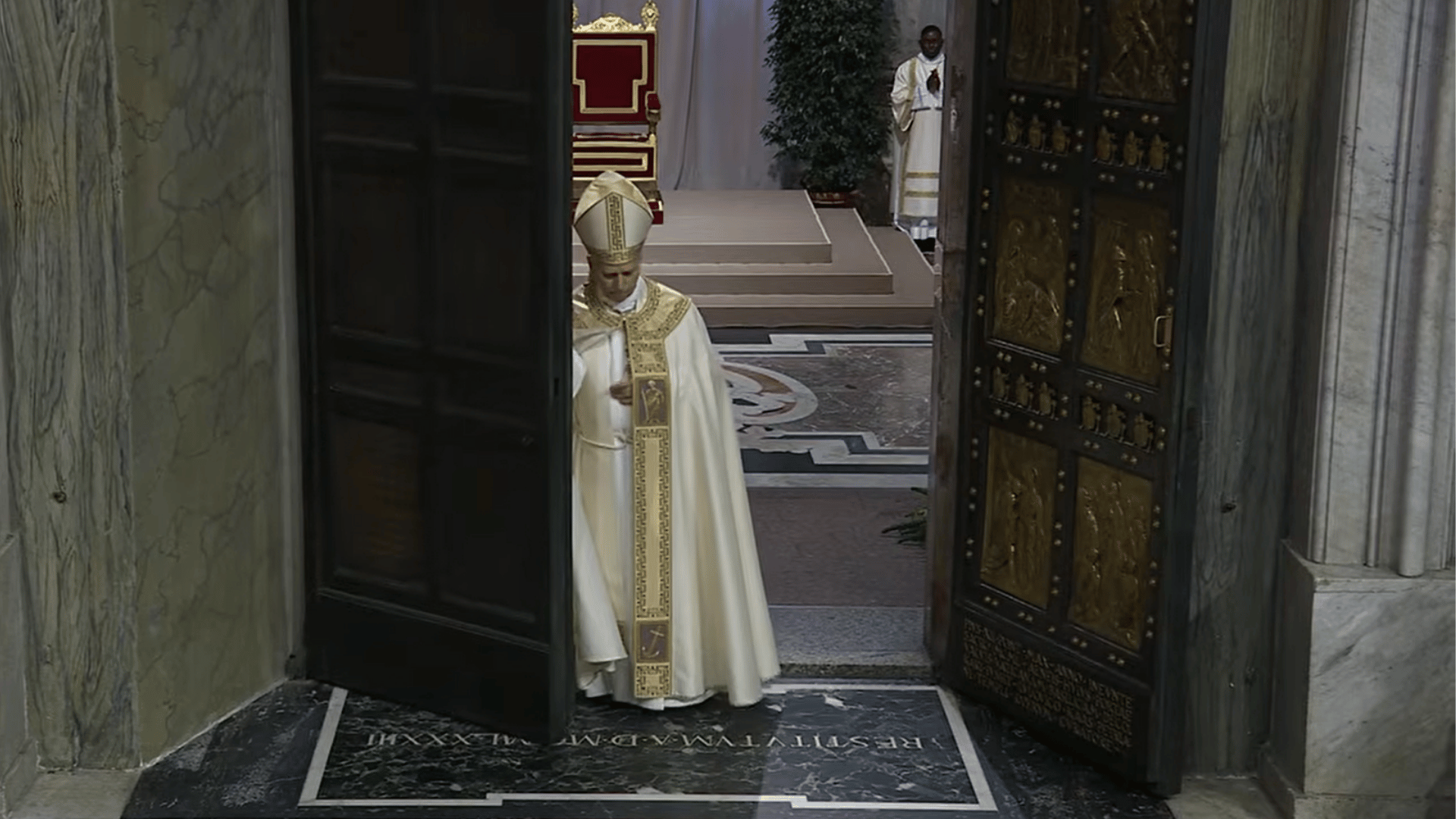 slideshow fechamento porta santa papa leao xiv jubileu 2025 _ foto reproducao vatican media (7)