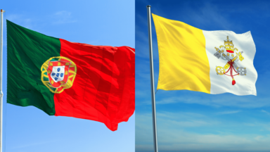 Papa recebe, em audiência, o presidente de Portugal