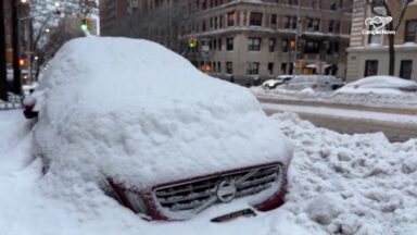 Americanos enfrentam estado de emergência com tempestade de neve