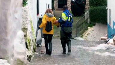 Tempestade Marta atinge Andaluzia, na Espanha, e causa inundações