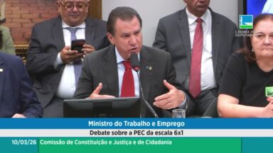 Câmara dos Deputados inicia debate sobre o fim da escala 6x1