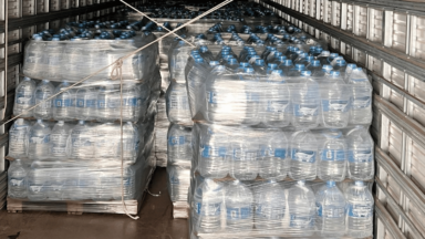 Em parceria, Mineradora Canção Nova envia água para MG