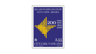 200 anos de relações Brasil-Santa Sé: Vaticano apresenta selo celebrativo