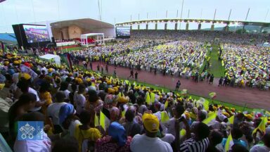 Papa preside Santa Missa em Malabo, na Guiné Equatorial