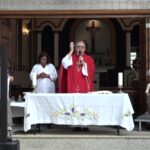 Fiéis celebram dia de São Jorge, padroeiro do Corinthians