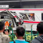 Colisão envolvendo trem deixa 14 mortos na Indonésia