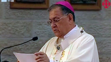 Bispo Shomali: Não nos esqueçamos de Gaza e da Cisjordânia