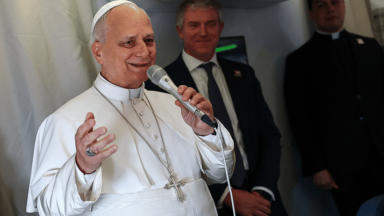 “Visita abençoada”, diz Papa a jornalistas sobre etapa na Argélia