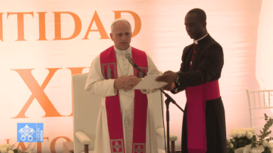 Papa visita hospital psiquiátrico na Guiné Equatorial