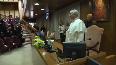 Papa destaca missão da Igreja em levar esperança aos que precisam
