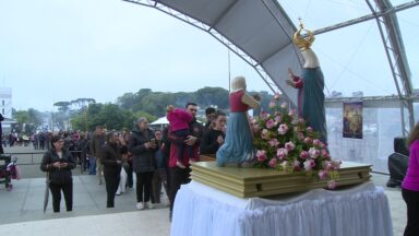 Em Farroupilha, devotos celebram Nossa Senhora de Caravaggio