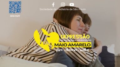 Sociedade Brasileira de Pediatria lança campanha sobre bem-estar mental