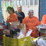 Voluntários ajudam na Festa de Santa Rita de Cássia