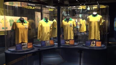 Exposição exibe camisas históricas da Copa do Mundo