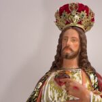 Imagem histórica do século XIX volta a igreja de Lagoa Santa