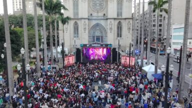 Acompanhe um resumo do Festival Halleluya na Praça da Sé em SP