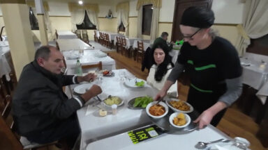 Sabores italianos atraem devotos de Nossa Senhora de Caravaggio