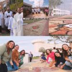 Igreja celebra Corpus Christi com a tradicional confecção dos tapetes