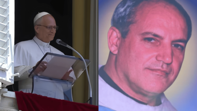 Após o Angelus, Papa recorda beatificação do padre Nazareno Lanciotti