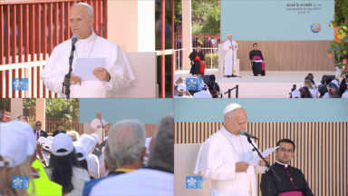 Papa frisa caridade em visita a projeto social de Madri