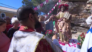 Devotos se reúnem no sul de MG para celebrar São Tomé Apóstolo
