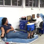 Doação de sangue reúne estudantes e profissionais de comunicação