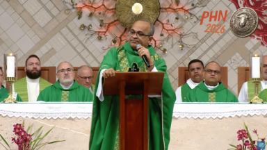 Padre Edmilson na abertura do PHN: “Que seja o PHN da sua decisão!”
