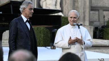Papa e Andrea Bocceli participarão de encontro de oração pela paz